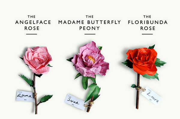 Бумажные цветы от Frances & Francis (7 фото)