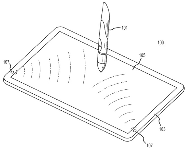 Иллюстрация из патентной заявки Apple.