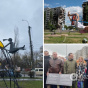 У Бородянці в річницю деокупації Київщини відкрили скульптуру "Дівчинка під сонцем"