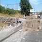 ЮЗЖД расчистила дорогу после обрушения пешеходного моста в Киеве
