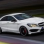 В Сеть попали официальные фото седана Mercedes-Benz CLA 45 AMG