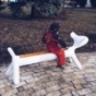 В киевском парке установили креативные лавочки для детей