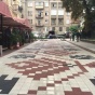 ФОТОФАКТ. В центре Киева появилась гигантская вышиванка