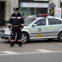 В Харькове гаишная Skoda задавила пешехода
