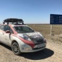 Шотландцы завершили трансконтинентальный пробег на Nissan Leaf