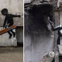 Banksy визнав, що створив 7 графіті в Україні - йому належать арти в Бородянці, Ірпені та Києві