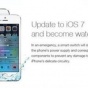 iOS7: пользователи iPhone уничтожили смартфоны после шутки про защиту от воды