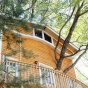 Детские забавы с недетским размахом: дедушка построил для внуков трёхэтажный дом на дереве (ФОТО)