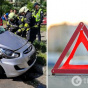 У Києві на Оболоні сталась аварія за участю двох легковиків: одного з водіїв затисло в салоні авто