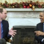 Принц Уильям и Барак Обама обсудили проблемы отцовства