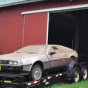 Крутой автомобиль DeLorean нашли в сарае после 30 лет простоя