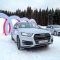 Audi устроила тест модели Q7 в Буковеле