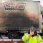 Полицейские в Кентукки приуныли до слез от вида сгоревшего грузовика с пончиками