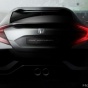 Honda показала тизер Civic десятого поколения в кузове хэтчбек