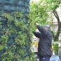 Киевляне помогли художникам восстановить разрушенную вандалами инсталляцию