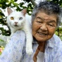 Удивительная дружба кота и японской бабушки (ФОТО)