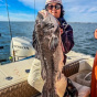 Американский рыболов поймал губана-таутогу рекордного размера