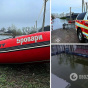 Парк "Муромець" у Києві став озером, а під Броварами затопило все село