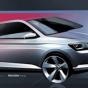 Skoda обнародовала официальный скетч новой Fabia