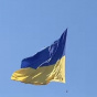 Над Києвом летіли прапори України