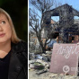 Жураківська в сльозах розповіла, як виживала в підвалі під час боїв за Макарів