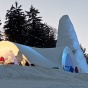 В Баварии построили церковь из снега и льда