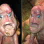 В Китае родился поросенок мутант с «человеческим лицом» (ФОТО)