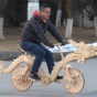 Уникальный велосипед из палочек для мороженого (ФОТО)