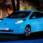 Nissan Leaf будет светиться в темноте