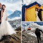 Свадьба на Эвересте: что может быть романтичнее? (ФОТО)