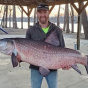 В США рыбак выловил  черного амура весом 50 килограммов (фото)