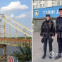 У Києві патрульні врятували чоловіка, який хотів скоїти самогубство, стрибнувши з Паркового мосту