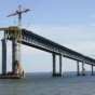 На строительство моста через Керченский пролив Россия намерена выделить $7 млрд