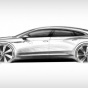 Volkswagen опубликовал первый эскиз новой модели Arteon