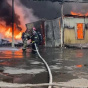 На юге Москвы произошел крупный пожар