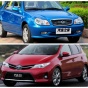 Продажи автомобилей по регионам: Киев любит Тойоту, Донбасс - Geely