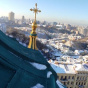 В Киеве непогода повредила Андреевскую церковь