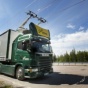 Scania провела испытания грузовика-троллейбуса