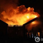 У Києві понад 3 години гасили пожежу в лазні на території ресторанного комплексу