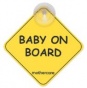 набор Mothercare: зеркальце, шторки, знак Baby on board