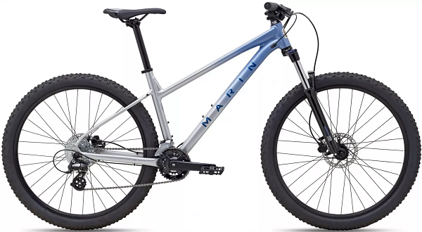 Велосипед Marin WILDCAT TRAIL WFG 3 27,5" рама L (2023) Сріблястий