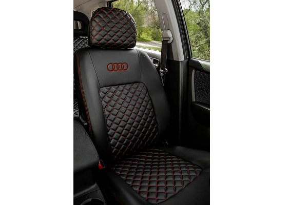 Чохли на сидіння Ауді А4 Б6 (Audi A4 B6) MAX-S екошкіра преміум арагона