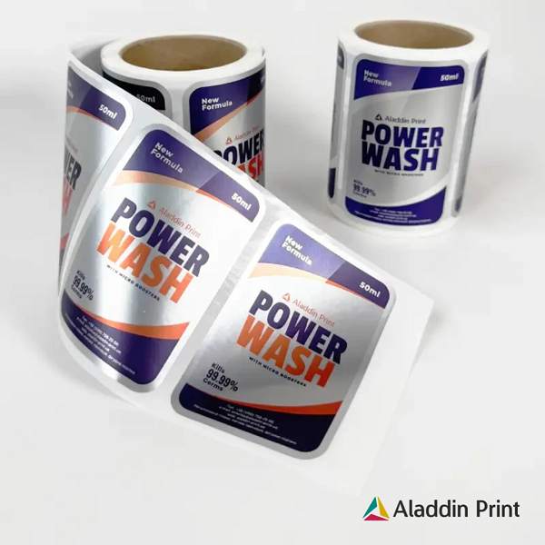 Печать самоклеящихся этикеток в рулонах