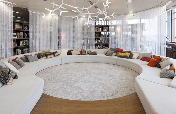 Необычные офисы: штаб квартира Google<br>в Лондоне (14 фото)