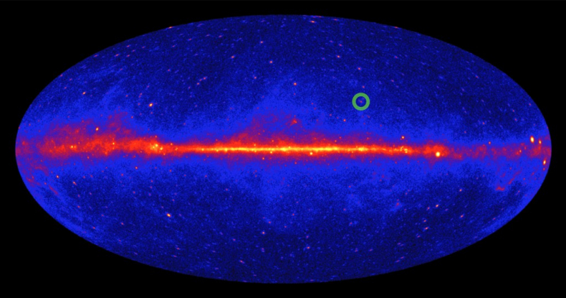 Вселенная в гамма-спектре / Источник изображения: NASA