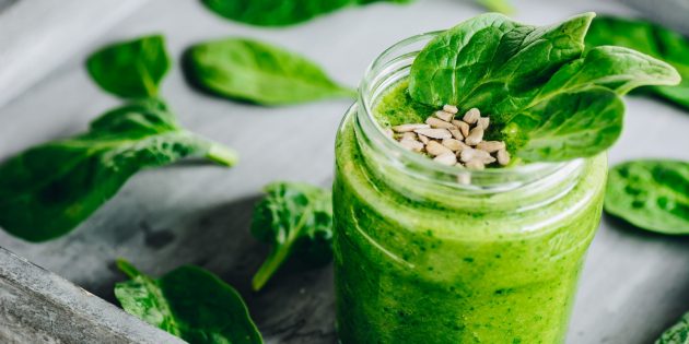 Продукти, підвищуючі тестостерон: листові овочі