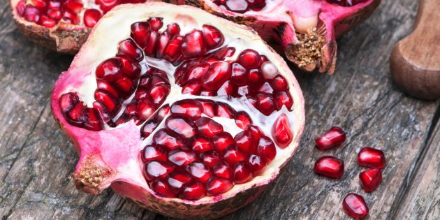 Продукти, підвищуючі тестостерон: гранати