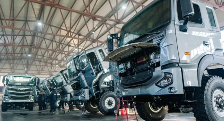 В Україні налагодили виробництво повнопривідних вантажівок JAC