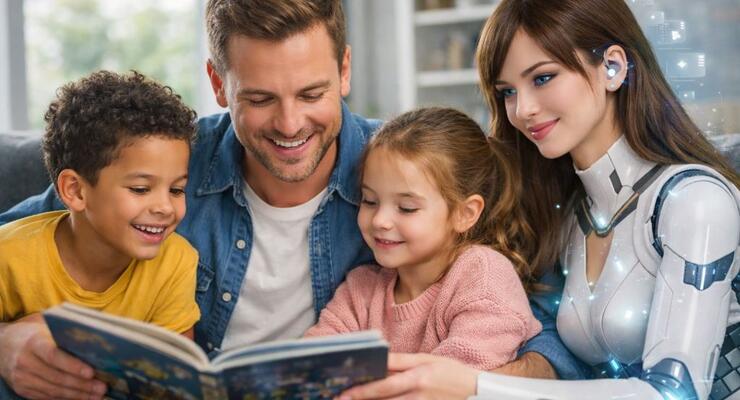 Сімейний "експеримент": житель США хоче виховувати дітей разом з ШІ
