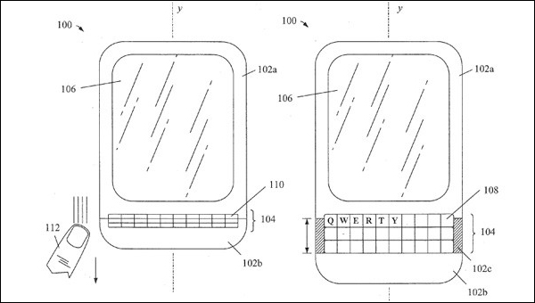 Иллюстрация из патентной заявки BlackBerry.